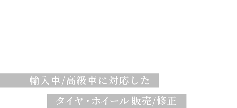 車両特性に即した整備士の対応